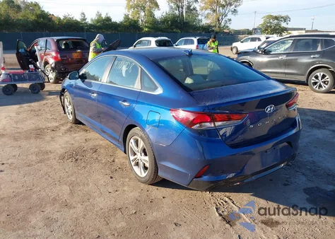 2018 Hyundai Sonata Sel+ из США, поврежденный, VIN 5NPE34AF6JH713237